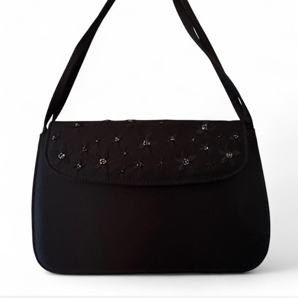 Vintage Ann Taylor small handbag with beaded design - Picture 1 of 5
